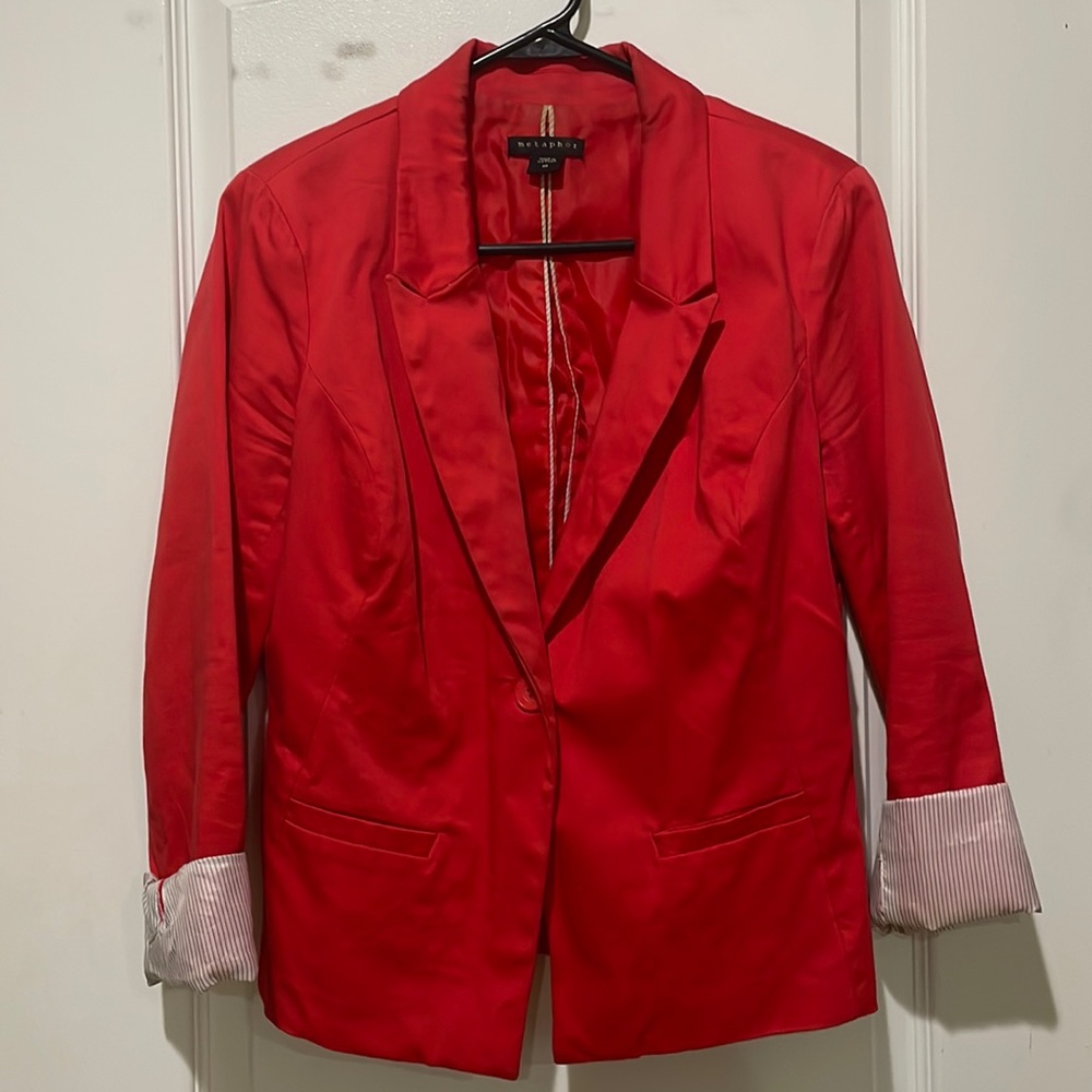 Red Women’s Blazer